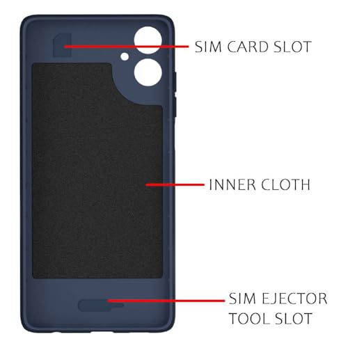 Image of Shockproof Case for Samsung Galaxy A06 5G / A06 4G | Full Camera Protection | TPU Flexible Back Cover for Samsung Galaxy A06 5G / A06 4G (Steel Blue)