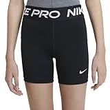 Nike Mädchen G Np 3in kort Shorts, Black/White, M
