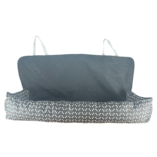 Cama Pet e Capa Protetora 2 em 1 para Assento Traseiro de Carros, Impermeável, Estampas Variadas (Pr