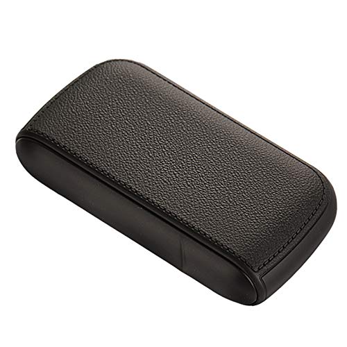 BNMY Caja De Cigarrillos con Encendedor para Hombres Y Mujeres Encendedor En Uno 10 Cigarrillos Ultra Delgado Portátil Automático A Prueba De Agua,Negro Cover