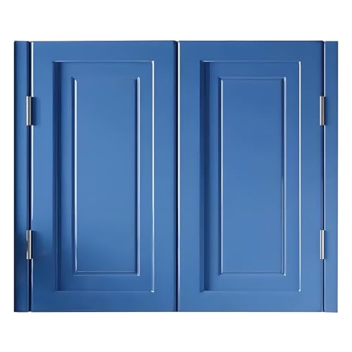 Puertas interiores de madera maciza con doble oscilación división de media