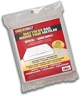 Mattress Bag (Queen, 2Mil) from Shoulder Dolly - Heavy Duty Mattress Bags