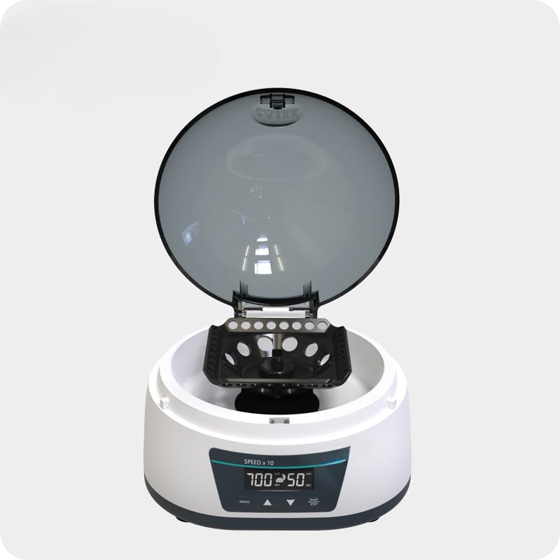 Mini Centrifuge - Compact High Speed Laboratory Centrifuge - Various Rotor Sizes 4000-12000RPM (MC-4S(4000rpm))