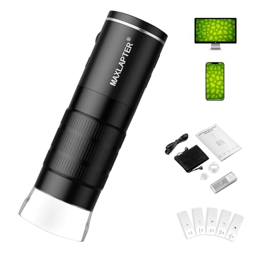 Snapklik.com : Wireless Digital Microscope, 50X-1000X Magnification ...