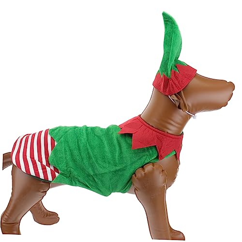 Disfraz de Navidad para Perro XL Verde BESPORTBLE miniatura 3