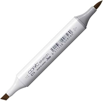 Amazon.com: Copic Markers E74-Sketch, Cocoa Brown
