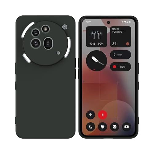 Image of FIRST MART Matte Silicone Back Cover for Nothing Phone 3A Pro - Green