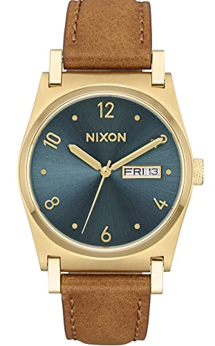 [女性用腕時計]Nixon Unisex Analogue Quartz Watch with Leather Strap A955-2626-00