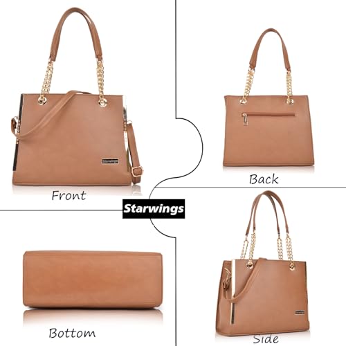 Image of STARWINGS PU Synthetic Leather Women's Satchel Bag | Ladies Travel Handbag