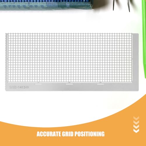 Regla para pintar gemas antistick para evitar desalineación en el bordado 4