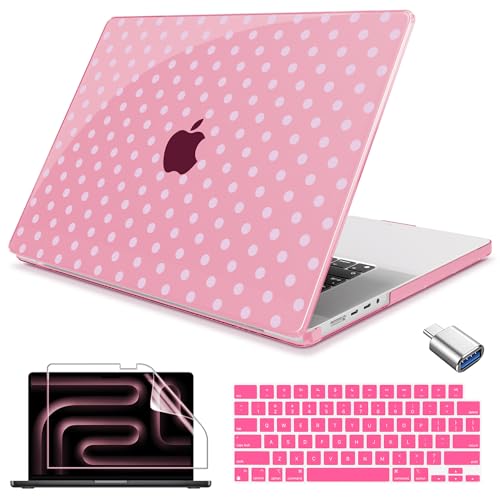 Teryeefi MacBook Pro 14�C���` M5 M4 M3 M2 M1�p �P�[�X (2026-2021�N����) | �s���N�|���J�h�b�g�n�[�h�V�F��&�L�[�{�[�h�J�o�[ MacBook Pro 14�C���` A3427 A3426 A3434 A31