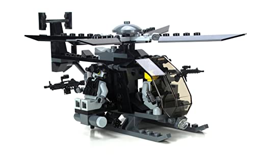 Ah-6 Little Bird W/Troop Pack Collectible Custom Set #TOP4