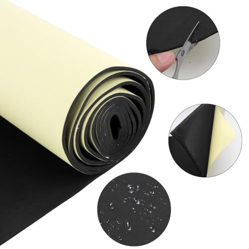 Espuma autoadhesiva de 40 cm x 200 cm rollo de caucho celular para juntas 3