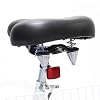 AOZENG Foldable Tricycle Adult,Trike Bike Cruiser Bikes 3 Wheel Foldable Bicycle,20 Inch Tricycle Comfortable Leather Saddle For Tricycle,Cargo Trike For Outdoor Sports Shopping #4