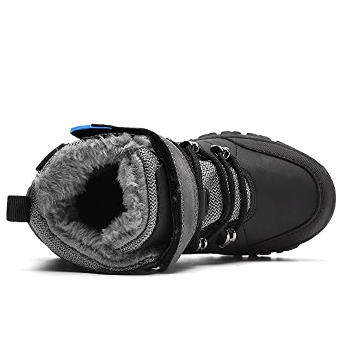Gyeice Kids Snow Boots Boys Girls Winter Boot Waterproof Non-Slip Outdoor Warm Hiking Shoes (Little Kid/Big Kid)3