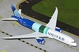 GeminiJets G2UAL1395 United Airlines Boeing 787-9 The Future is SAF N24988; Scale 1:200