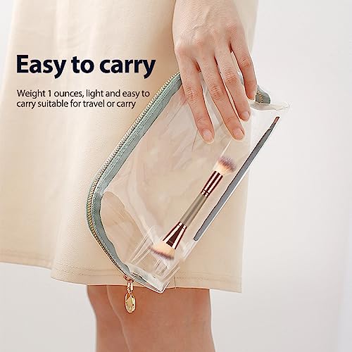 image for UAIAGM 2Pack Dual-ended Makeup Brushes for Contouring, Blending, and B