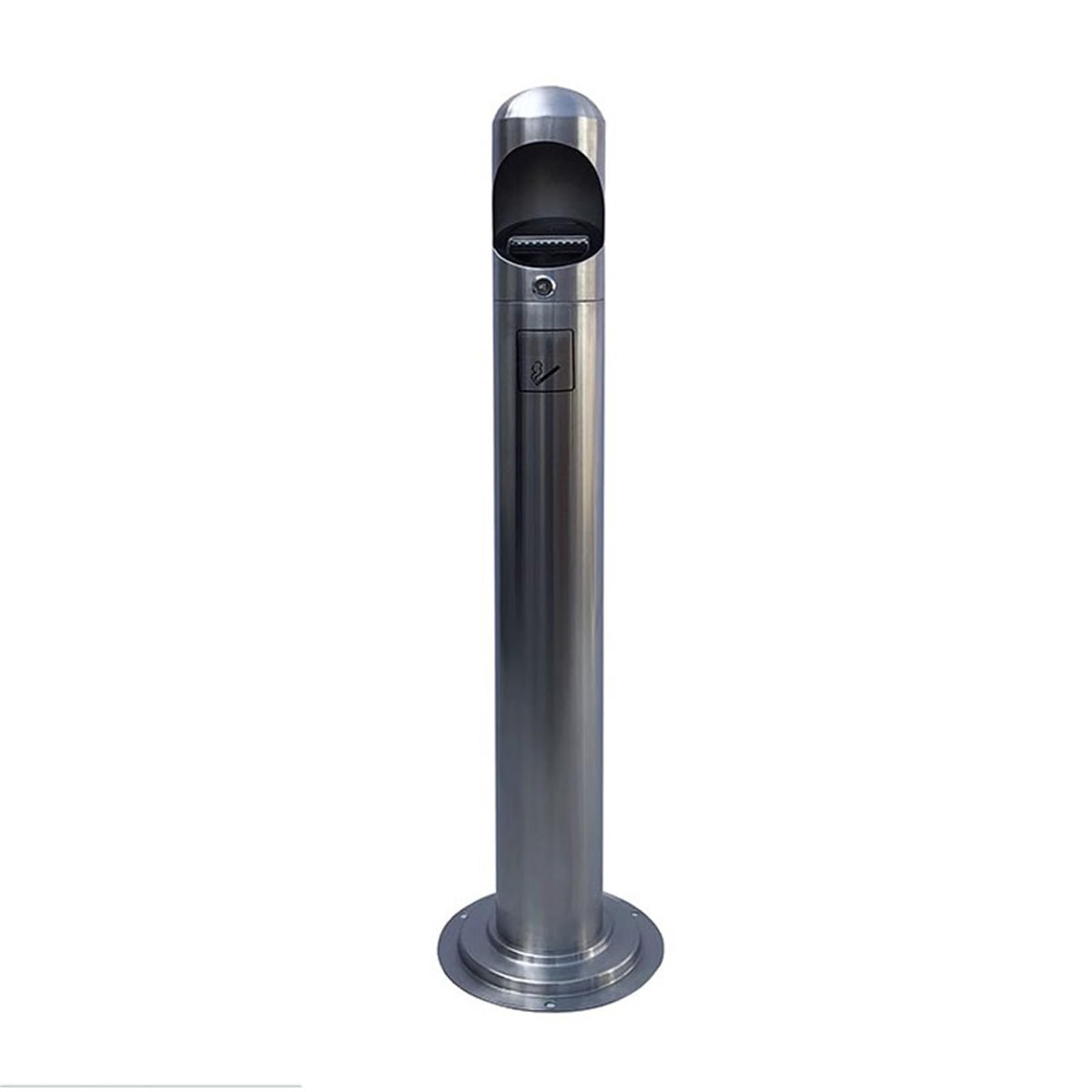 Stand ashtray Public Smoking Area Standing Ash Pillar, Outdoor Corridor Stainless Steel Cigarette Butt Column Pillar