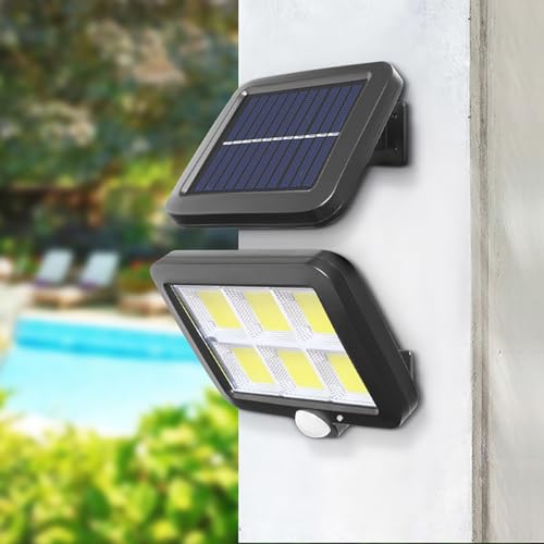 Lampe à induction solaire split E D pour éclairage de garage et cour - 4