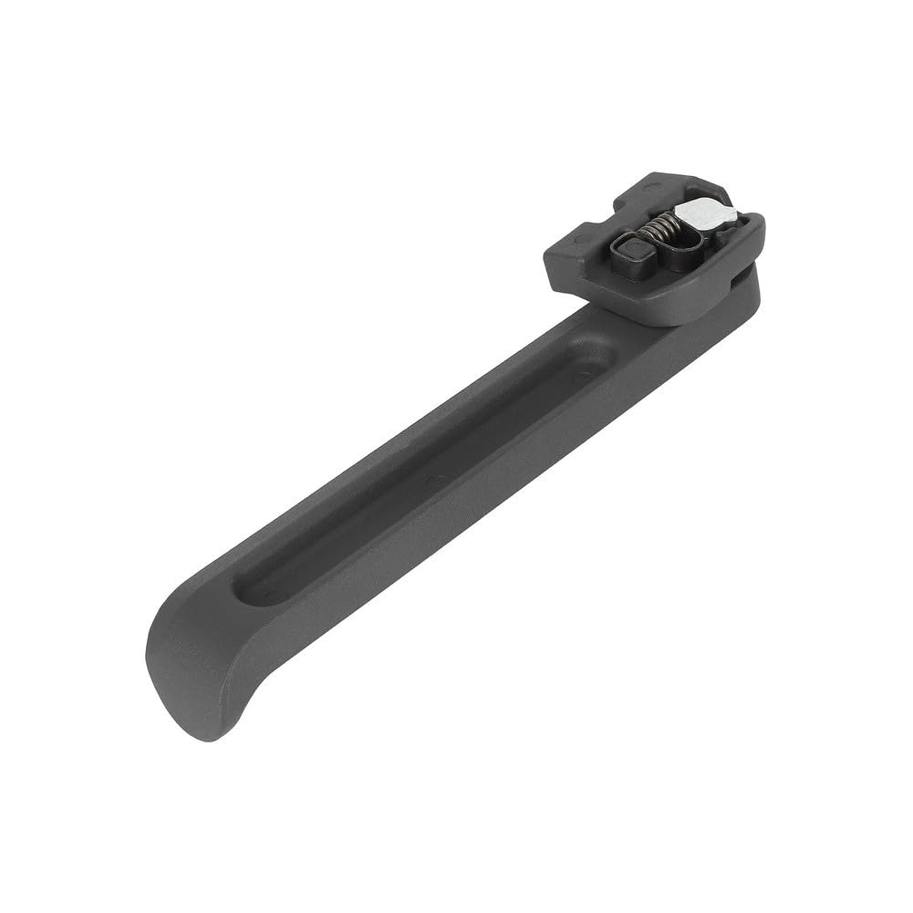 Béquille de trottinette électrique pour 4 Ultra, accessoire robuste gris avec installation, design compact pour un soutien stable