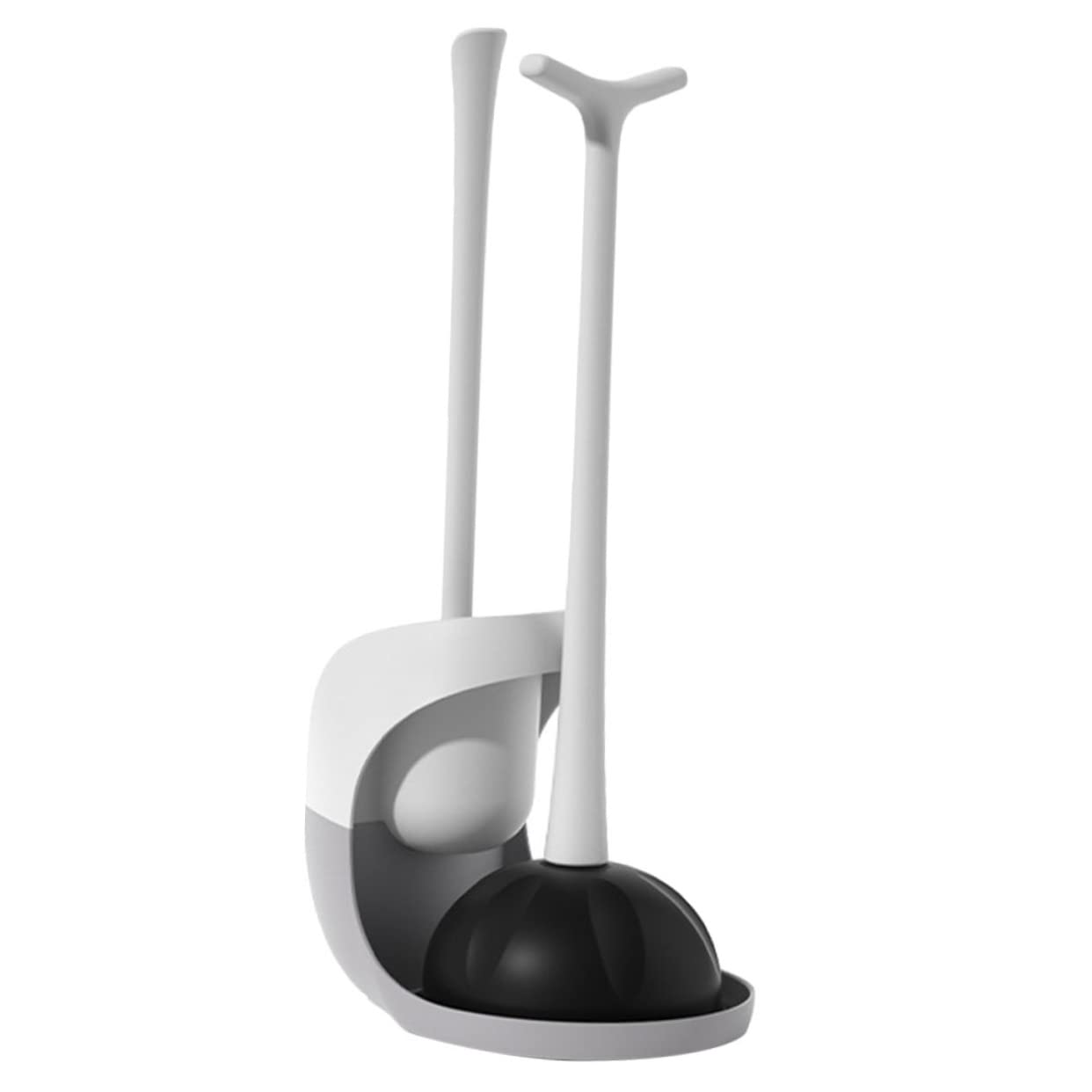 Brosse et déboucheur de toilettes pour une salle de bain propre au quotidien