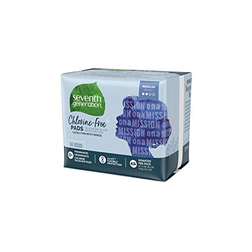 Seventh Generation Pads,Regular,Ultra-Thin, 3 Pk #TOP12