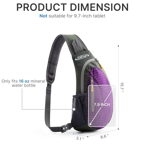 Image of G4Free Sling Bags Men and Women Shoulder Backpack Small Crossbody Chest Sling Backpack