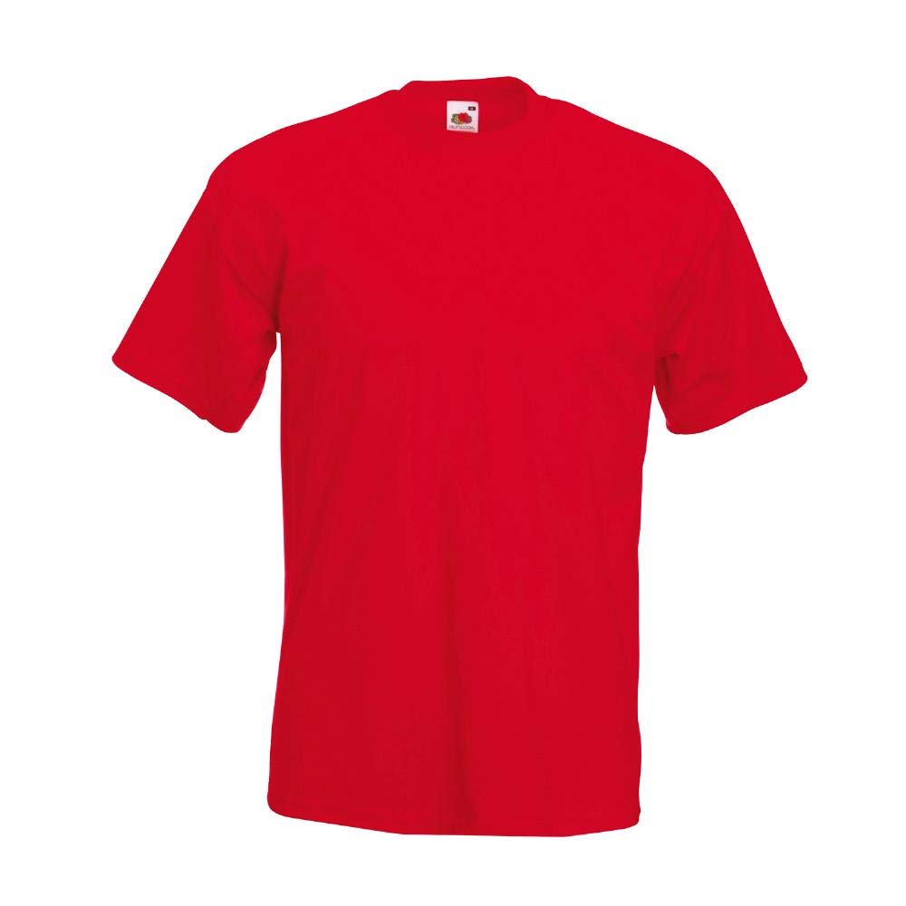 Fruit of the Loom Super Premium T-Shirt - Red - Medium
