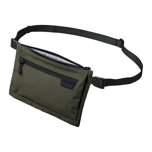 ALPAKA Zip Pouch Max V2 -�V�����_�[�o�b�O �X�����O�o�b�O ���|�� �莝�� �r�b�O���z �g���x���E�H���b�g �����p�o�b�O �p�X�|�[�g���[�\ �X�g���b�v���O���\ ���� �r�W�l�X �X�{�[�c �ʋ� ���s