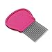 Lice and Nit Comb by Lice Ladies - Efficient Lice and Nit Removal | Lice Comb Safe for All Types of Hair | Stainless Steel Teeth with Non-Slip Handle | Durable and Reusable