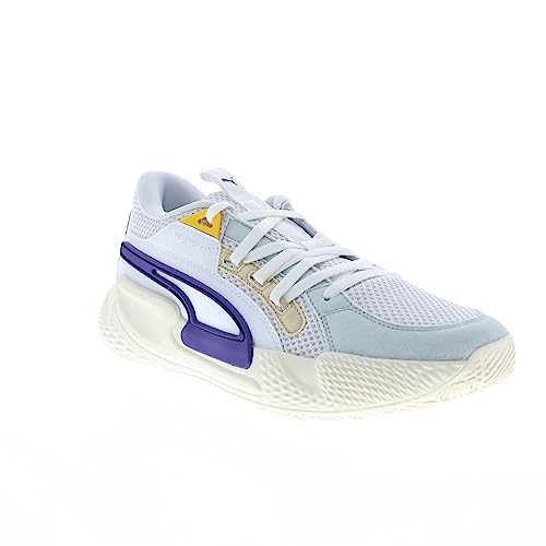 PUMA Mens Court Rider Chaos Slash Basketball Sneakers Shoes - Purple