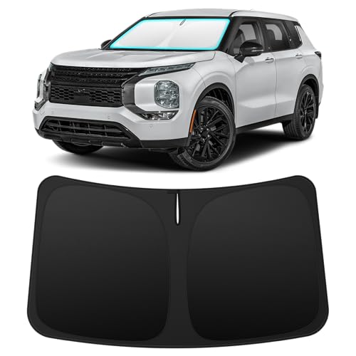 Image of INSAUTO Custom Fit Windshield Sun Shade for Mitsubishi Outlander 2022-2026