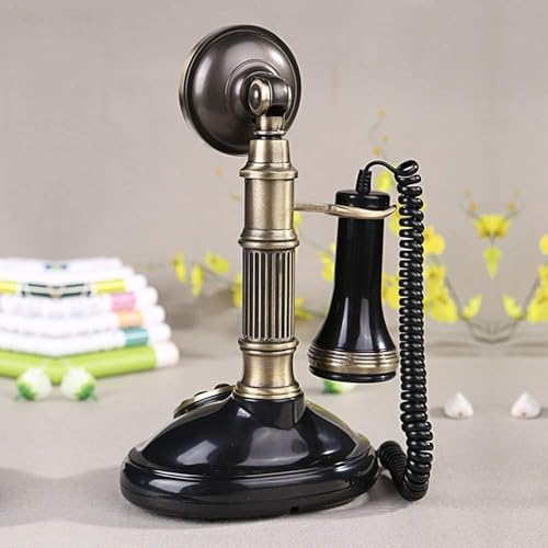 Teléfono Antiguo de Pila 1897 Estilo Retro Decorativo miniatura 3