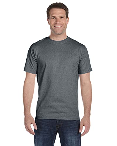 Camiseta Hanes Oxford Grey talla 4XL pack de 10 unidades para hombre