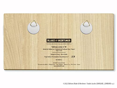 Tableau Akimoff Blake et Mortimer pour remplacer un mur vide - 2
