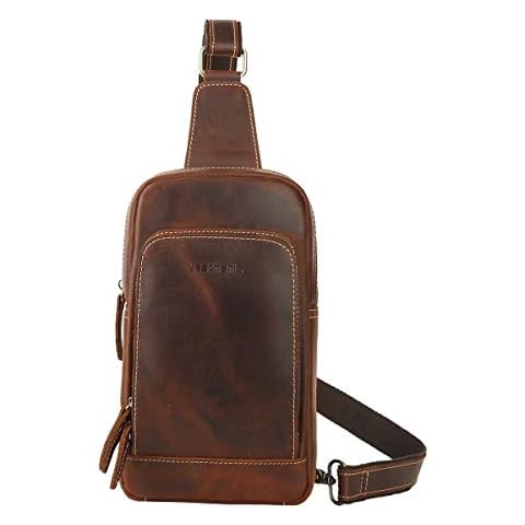 Leathario Vintage Leather Crossbody Bag Cover