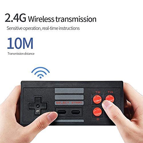 Image of Retro Plug and Play Video Game Console Mario Contra Mickey Mouse AV Output Mini NES Console 620 in 1 Built-in Video Games with 2 Controllers Game for Kids