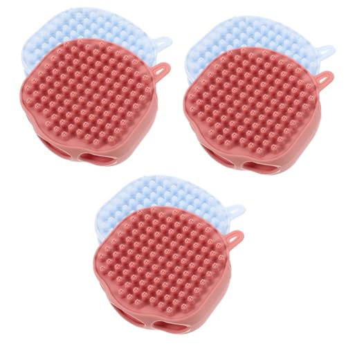 Brosse de bain silicone ergonomique Healvian contre la peau terne et les impuretés
