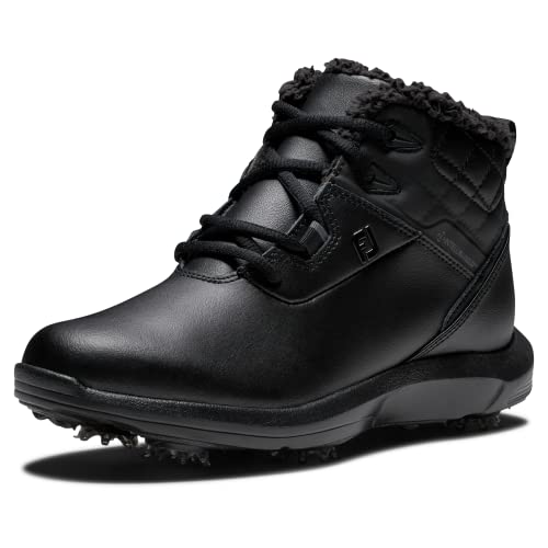 FootJoy Femme Bottes Fj Chaussure de Golf, Noir, 39 EU Large