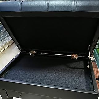 TEmkin Tabouret de Piano 10 cm réglable, Banc de Piano avec Compartiment à Musique, Chaise de Piano rembourrée en PU, adaptée à la Pratique de la Musique (AB) - Les Beatles, Paul McCartney, John Lennon, RIngo Starr, George Harrison TEmkin Tabouret de Piano 10 cm réglable, Banc de Piano avec Compartiment à Musique, Chaise de Piano rembourrée en PU, adaptée à la Pratique de la Musique (AB) – Image 7