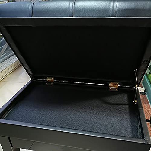 TEmkin Tabouret de Piano 10 cm réglable, Banc de Piano avec Compartiment à Musique, Chaise de Piano rembourrée en PU, adaptée à la Pratique de la Musique (AB) - Les Beatles, Paul McCartney, John Lennon, RIngo Starr, George Harrison TEmkin Tabouret de Piano 10 cm réglable, Banc de Piano avec Compartiment à Musique, Chaise de Piano rembourrée en PU, adaptée à la Pratique de la Musique (AB) – Image 8