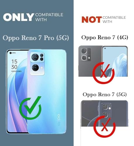 Image of Jkobi Back Case Cover for Oppo Reno7 Pro 5G | Reno 7 Pro 5G (Silicone Clear Shockproof Case | Soft and Flexible)