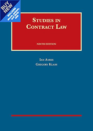 Studies in Contract Law - CasebookPlus (University Casebook Series)