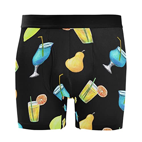 Bóxer para hombre ultrasuave y cómodo, calzoncillos elásticos Vnurnrn pack de 2 unidades
