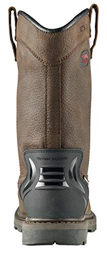 Avenger Work Boots Men's 7896 Hammer 11" Wellington Met Carbon Toe Waterproof Eh Work Boot4