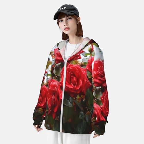 Chaqueta de protección solar UPF 50+ con capucha miniatura 4