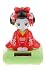 FEERIES ET MERVEILLES Bambola Giapponese, Statuetta Geisha Rosso Solare, Manga, statuetta FEE – HT 10 x 7 cm