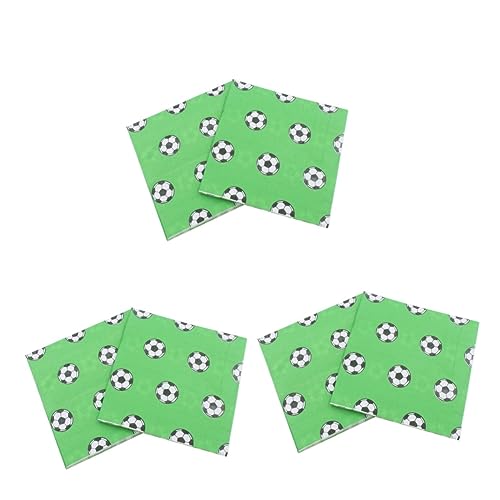 GLEAVI 120 Pçs Guardanapos De Papel De Aniversário Guardanapos De Tecido Guardanapos De Aniversário