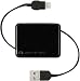 SCOSCHE Retractable Lightning Cable BK - Retail Packaging - Black