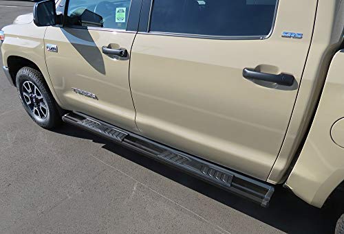 Estribos black OEM estilo para Toyota Tundra CrewMax miniatura 2